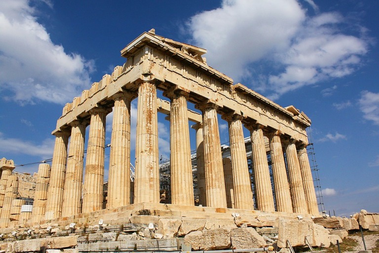 Phong cách kiến trúc cổ đại được xây dựng ở thời Hy Lạp