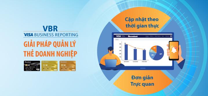 Sacombank vừa hợp tác với Visa ra mắt ứng dụng Visa Business Reporting (VBR)