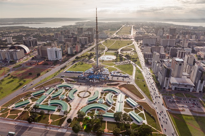 Thủ đô Brasilia ở Brazil