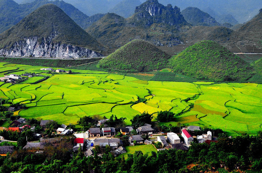 Thung lũng Quản Bạ – Thơ mộng đậm chất thơ của tỉnh Hà Giang