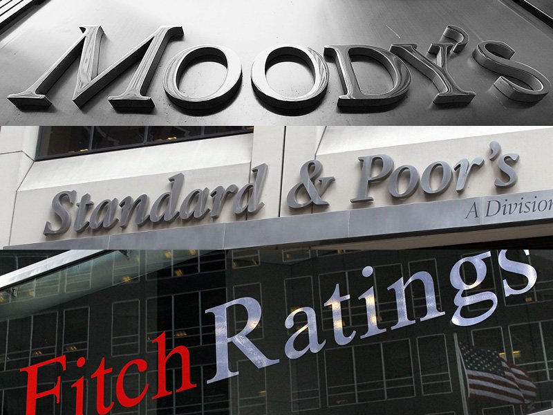 3 tổ chức xếp hạng tín nhiệm lớn nhất trên thế giới gồm Moody’s, S&P và Fitch